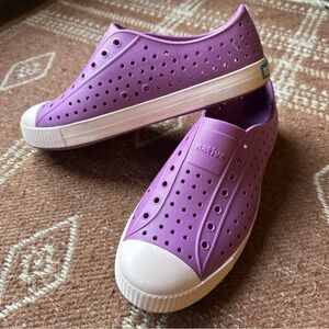 Native Jefferson Women's Purple Slip-On Sneakers